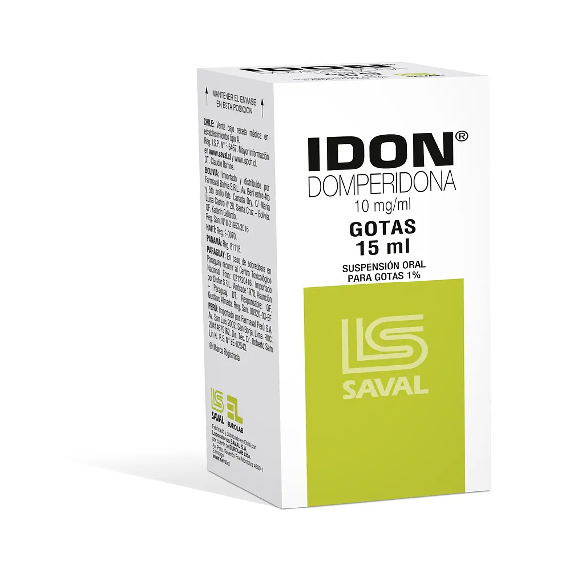 Idon Domperidona 10 mg Gotas 15 ml. 1