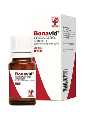 Bonavid Colecalciferol 300.000 UI Gotas 2  ml.