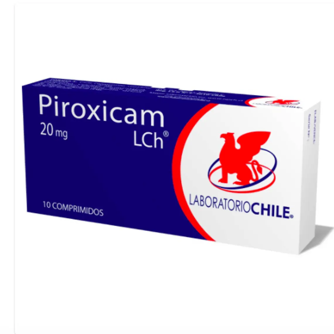 Piroxicam 20 mg 10 Comprimidos. 1