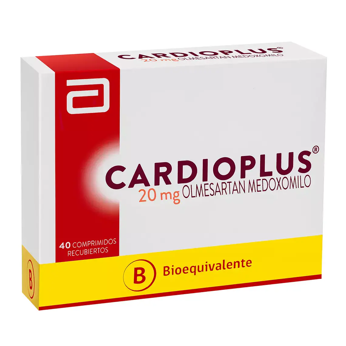 Cardioplus (B) Olmesartán 20 mg 40 Comprimidos. 1