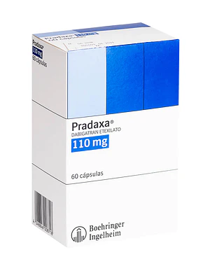 Pradaxa Dabigatran 110 mg 60 Cápsulas.
