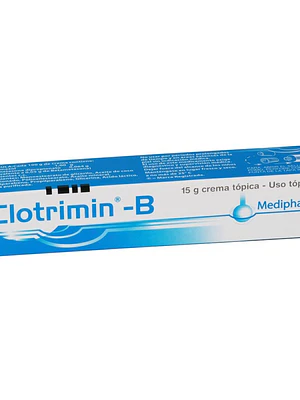 Clotrimin-B Clotrimazol Betametasona Crema tópica 15 g.