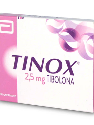 Tinox (B) Tibolona 2,5 mg 30 Comprimidos.