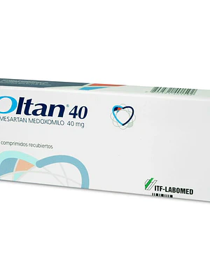 Oltan (B) Olmesartán  40 mg 30 Comprimidos.