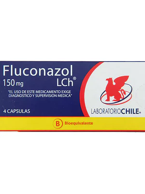 Fluconazol (B) 150 mg 4 Cápsulas.