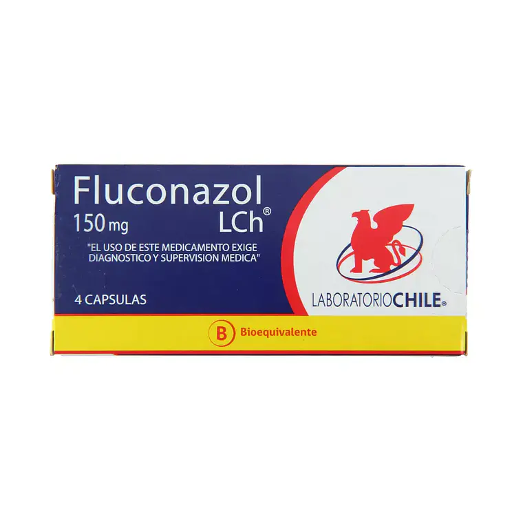 Fluconazol (B) 150 mg 4 Cápsulas. 1