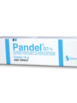 Pandel Hidrocortisona 0,1 % Crema tópica 15 g.