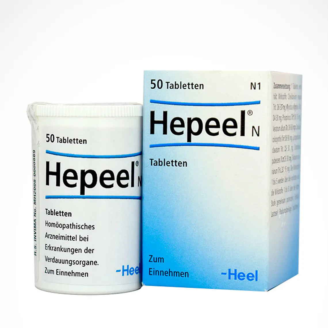 Hepeel 50 Comprimidos sublinguales. Heel 1