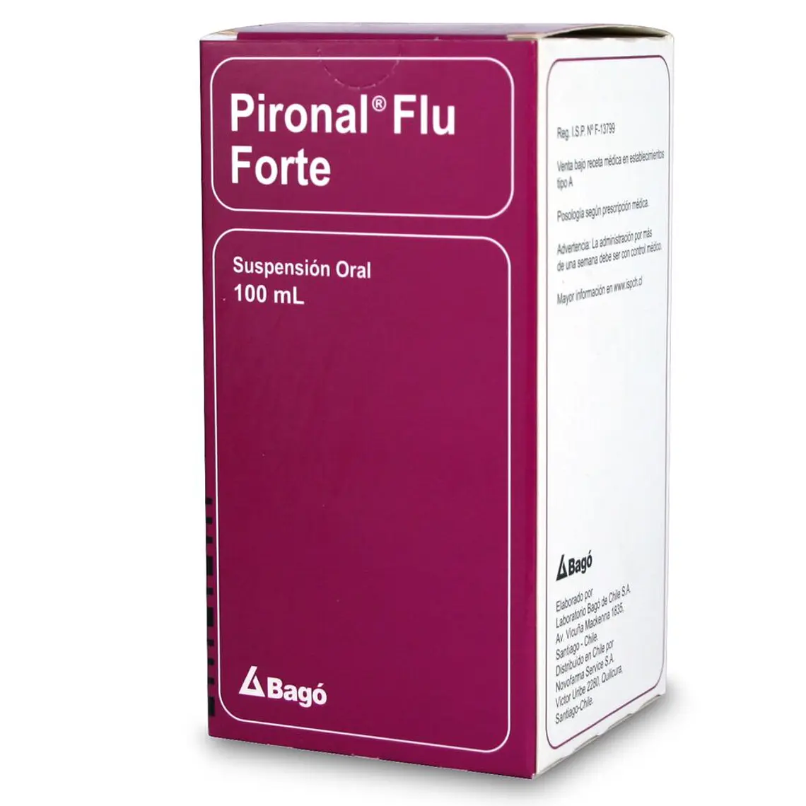 Pironal Flu Forte Ibuprofeno Pseudoefedrina Suspención oral 100 ml. 1