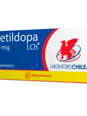 Metildopa (B) 250 mg 20 Comprimidos.