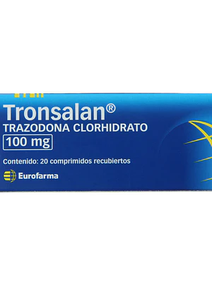 Tronsalan (B) Trazodona 100 mg 20 Comprimidos recubiertos.
