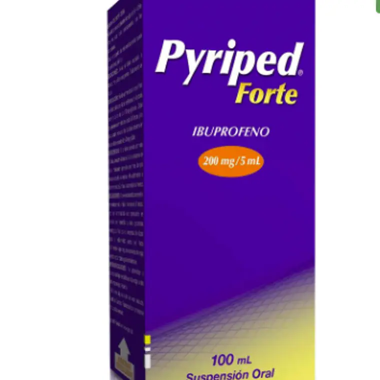 Pyriped Forte 200 mg / 5 ml  Suspensión  oral 100 ml. 1