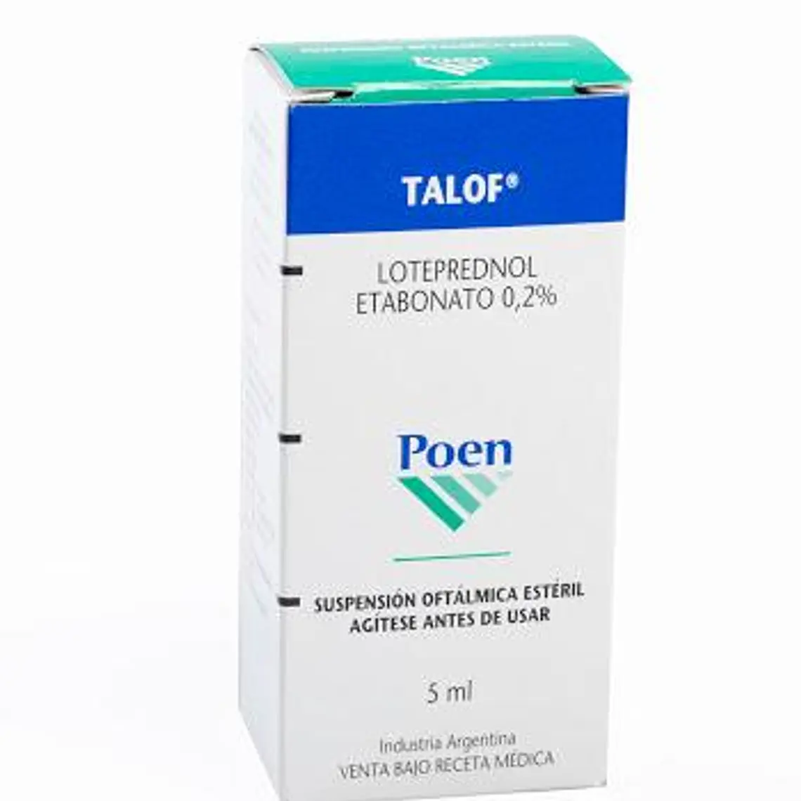 Talof Loteprednol 0,2 % Solución oftálmica 5 ml. 1