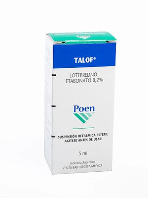 Talof Loteprednol 0,2 % Solución oftálmica 5 ml.