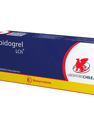 Clopidogrel (B) 75 mg 30 Comprimidos recubiertos.