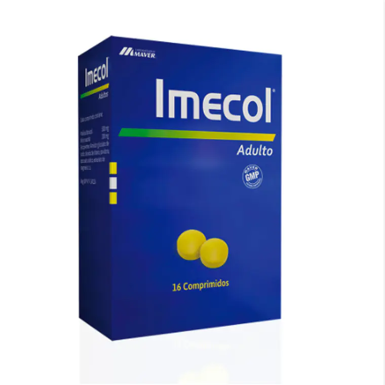 Imecol Adulto 16 Comprimidos. 1