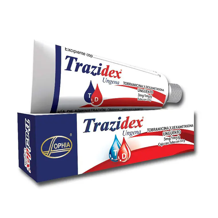 Trazidex Ungena Ungüento oftálmico 3,5 g. 1