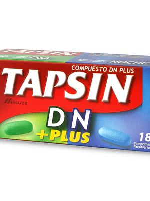 Tapsín DN Plus (B) Paracetamol 18 Comprimidos recubiertos.