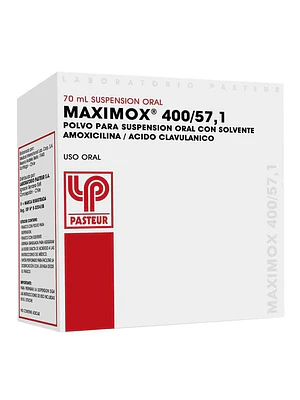 Maximox 400 mg /57,1 mg Suspensión oral 70 ml.
