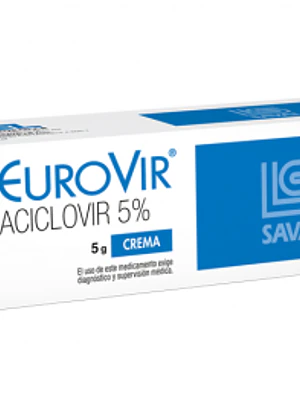 Eurovir Aciclovir 5 % Crema 5 g.