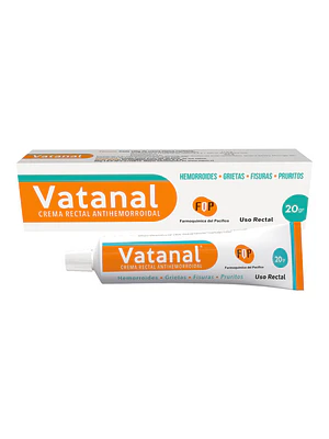 Vatanal Crema rectal antihemorroidal 20 g.