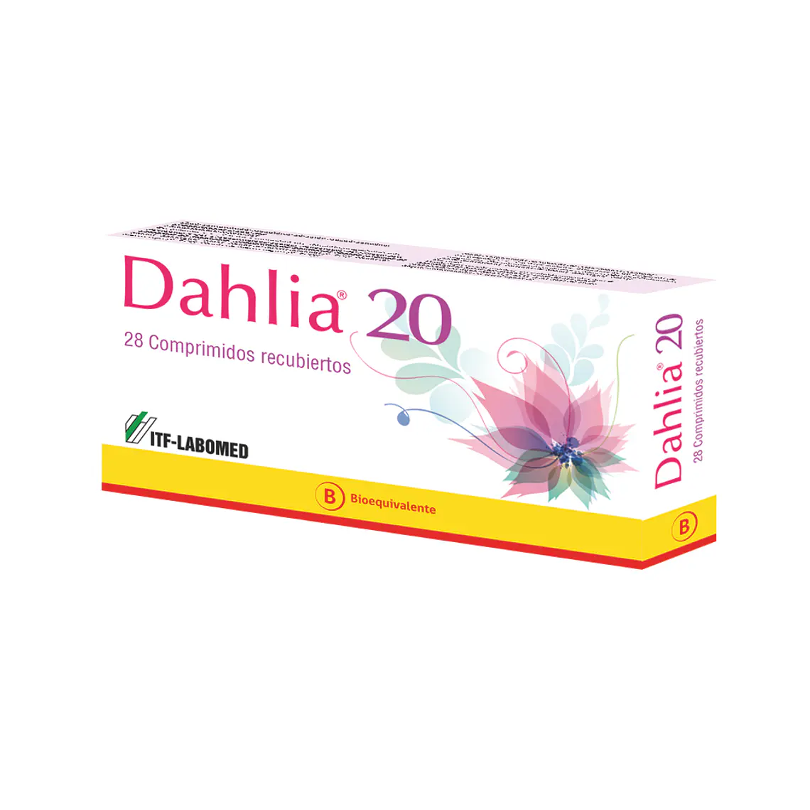Dahlia 20 (B) Drospirenona Etinilestradiol 28 Comprimidos. 1