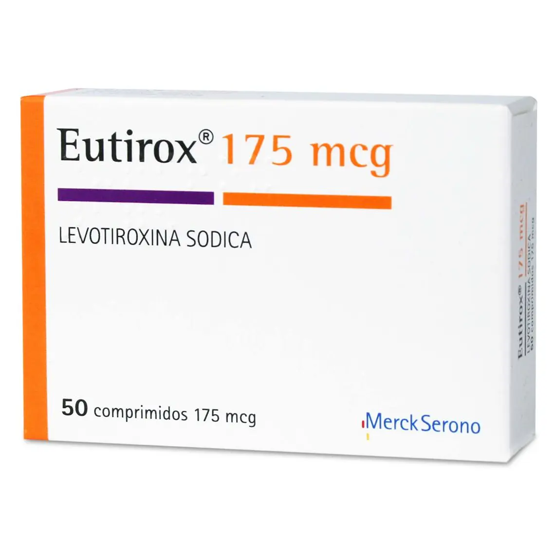 Eutirox Levotiroxina 175 mcg 50 Comprimidos. 1