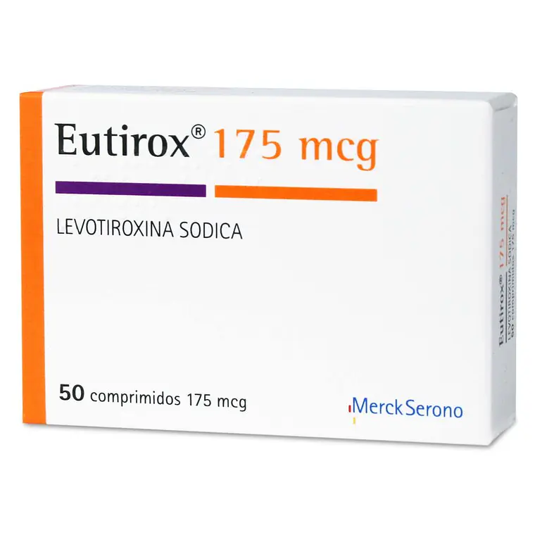 Eutirox Levotiroxina 175 mcg 50 Comprimidos. 1