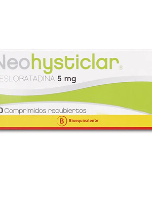 Neohysticlar (B) Desloratadina 5 mg 30 Comprimidos.