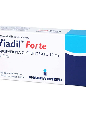 Viadil Forte Pargeverina 10 mg 10 Comprimidos.