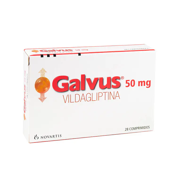 Galvus Vildagliptina 50 mg 28 Comprimidos. 1