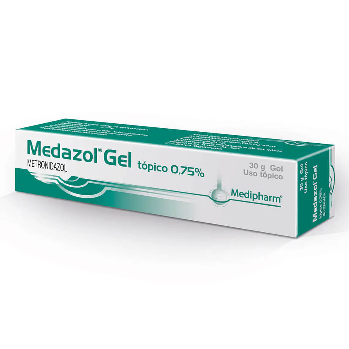 Medazol  Metronidazol 0,75 % Gel tópico 30 g. 1