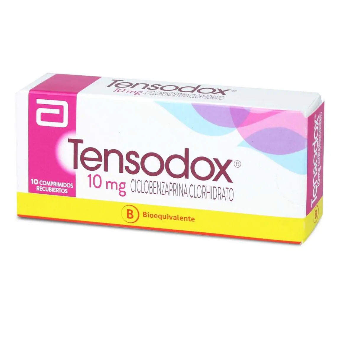 Tensodox (B) Ciclobenzaprina 10 mg 10 Comprimidos recubiertos. 1