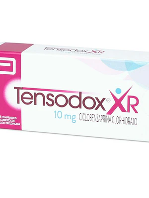 Tensodox XR Ciclobenzaprina 10 mg 20 Comprimidos.