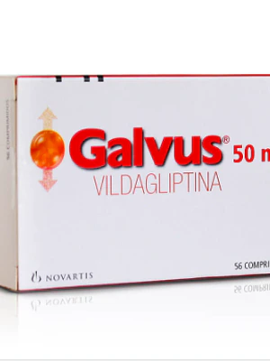 Galvus Vildagliptina 50 mg 56 Comprimidos.