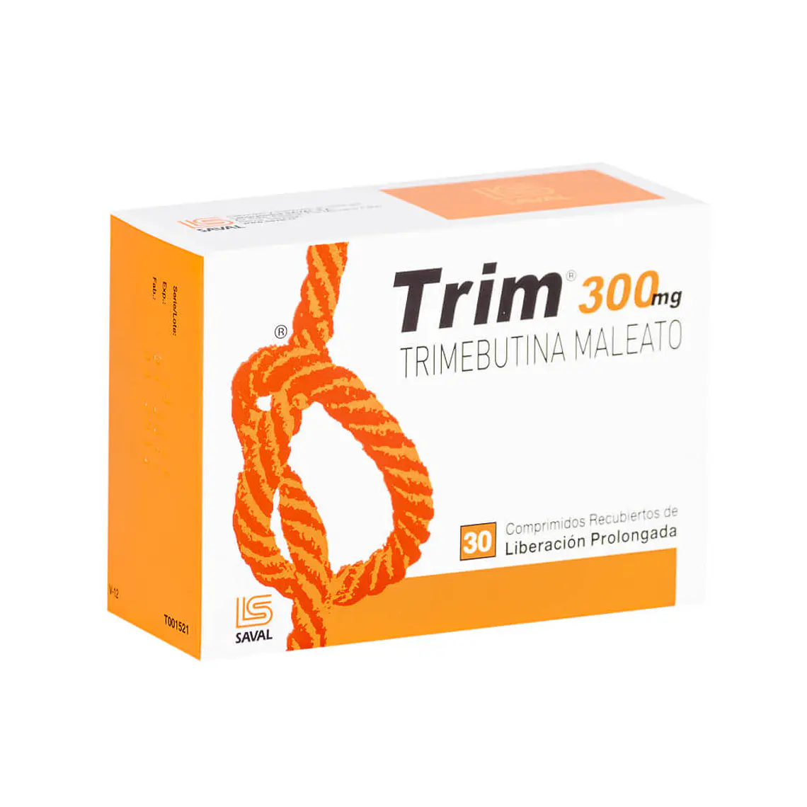 Trim Trimebutina 300 mg 30 Comprimidos.  1
