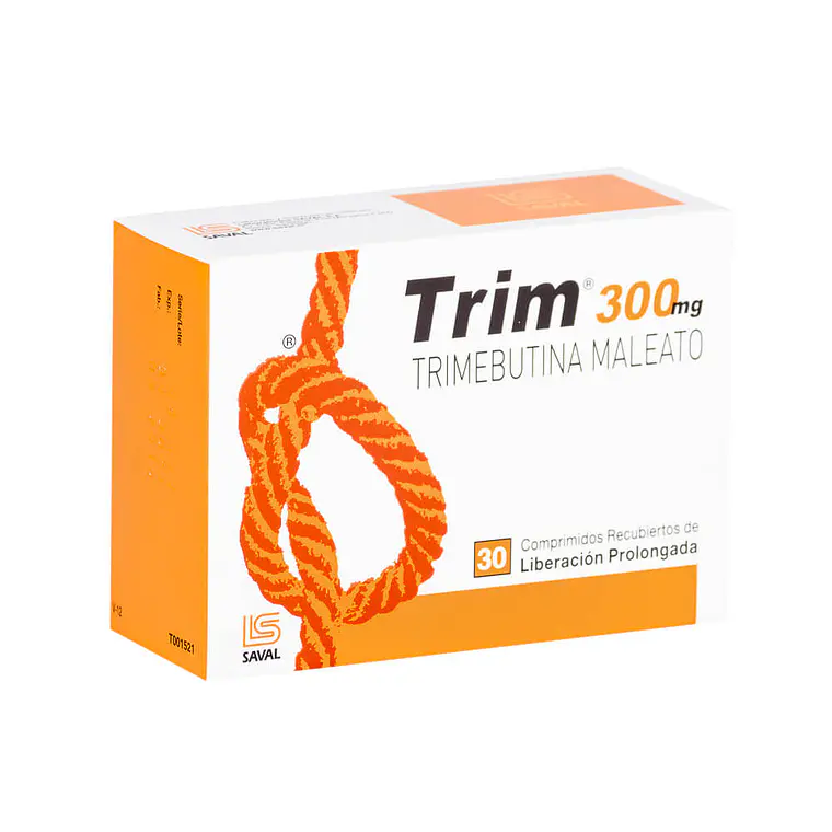 Trim Trimebutina 300 mg 30 Comprimidos.  1