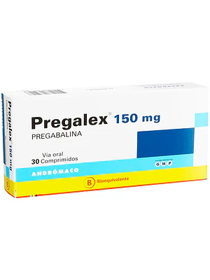 Pregalex (B) Pregabalina 150 mg 30 Comprimidos.
