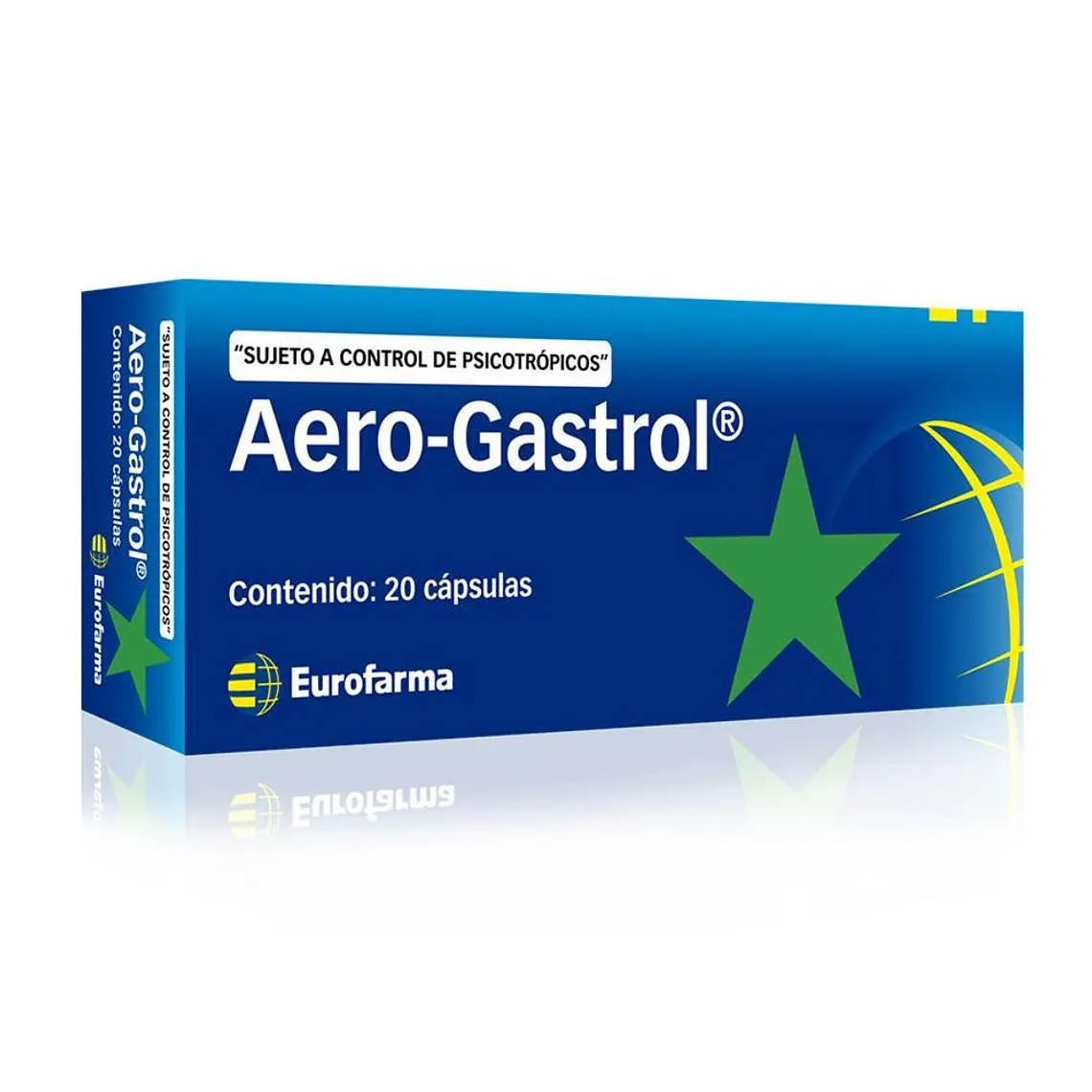 Aero-Gastrol Simeticona 20 Cápsulas. Medicamento controlado, venta presencial 1