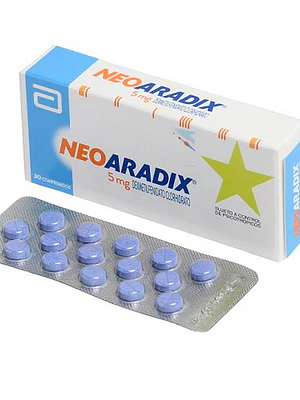 Neoradix Dexmetilfenidato 5 mg 30 Comprimidos.Medicamento controlado, venta presencial