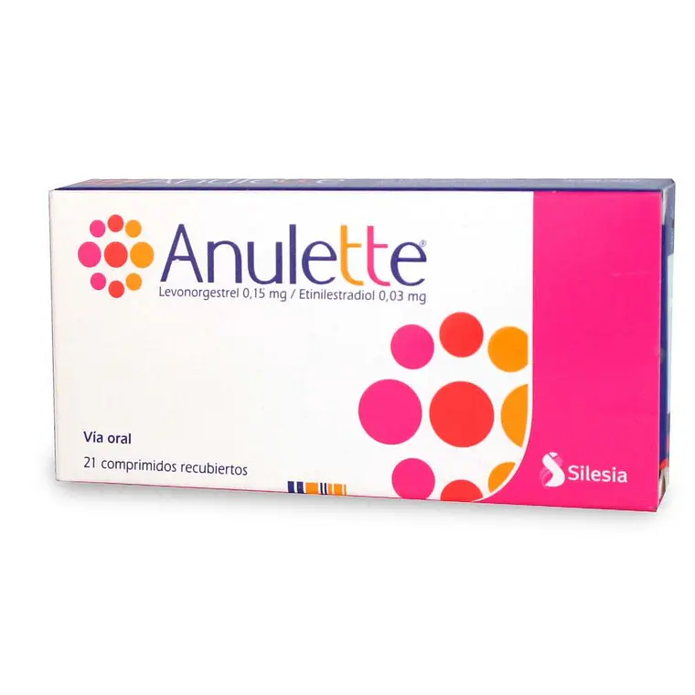 Anulette Levonorgestrel Etinilestridiol 21 Comprimidos. 1