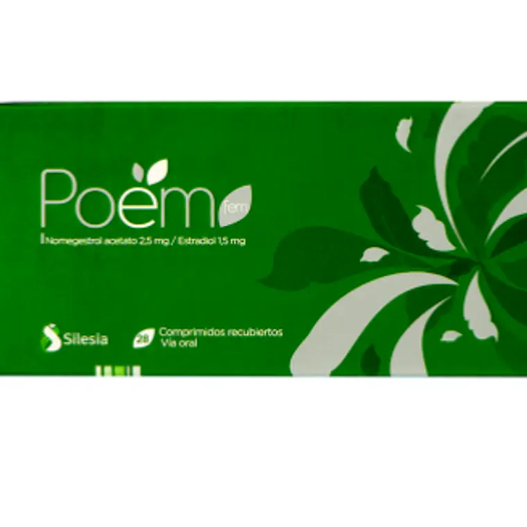 Poem Nomegestrol Estradiol 28 Comprimidos recubiertos. 1