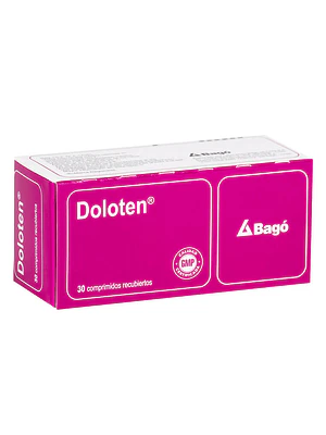 Doloten Paracetamol Tramadol 30 Comprimidos. Receta retenida