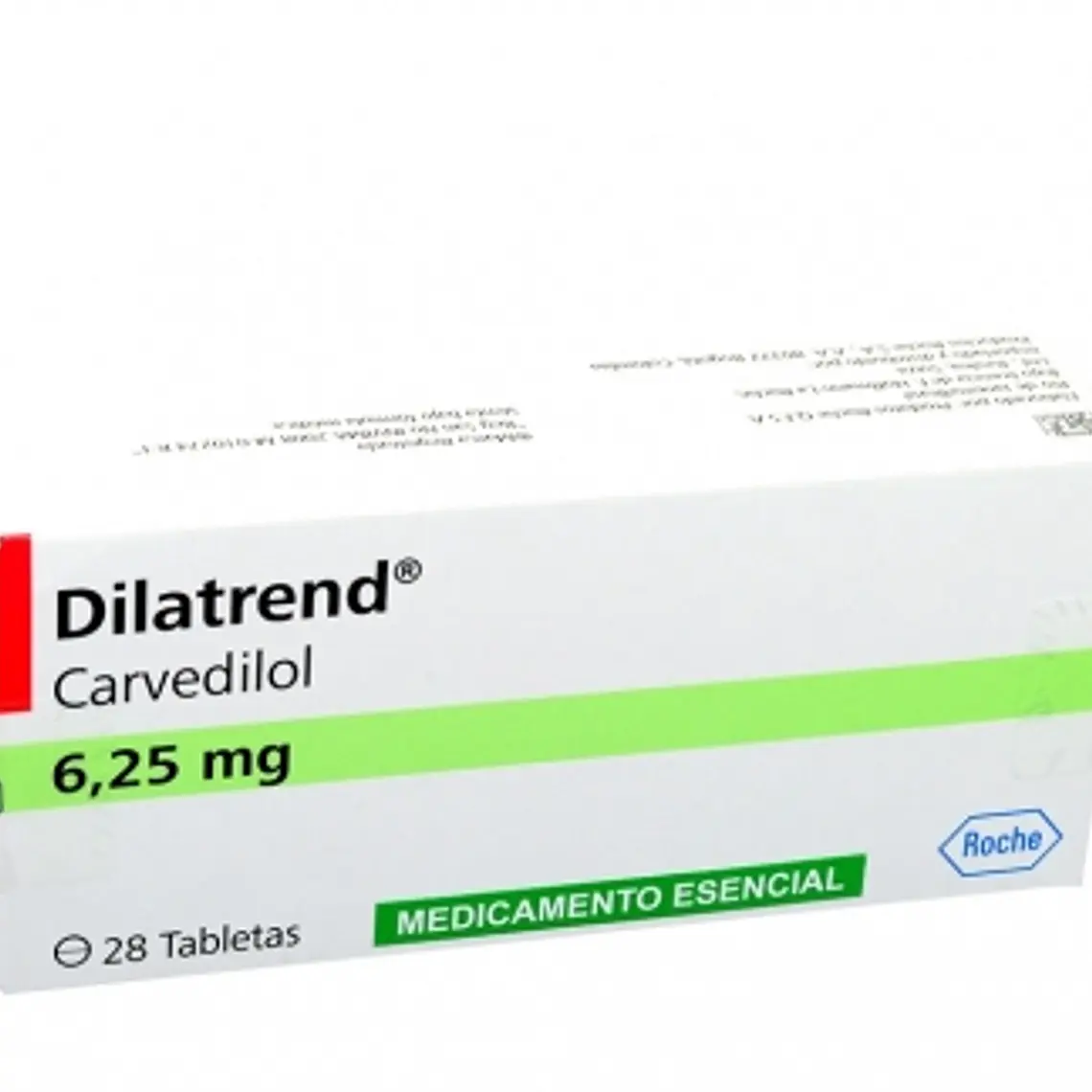 Dilatrend Carvedilol 6,25 mg 28 Comprimidos. 1