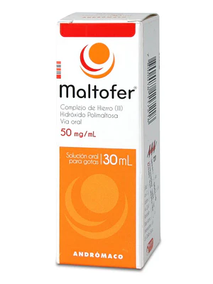 Maltofer Hierro 50 mg/ ml Gotas 30  ml.