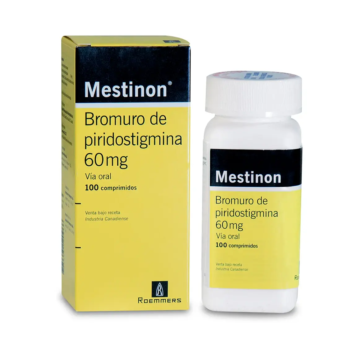 Mestinon 60 mg 100 Comprimidos. 1