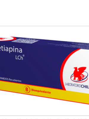 Quetiapina (B) 100 mg 30 Comprimidos recubiertos.