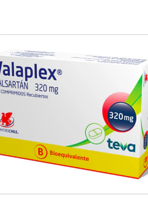 Valaplex (B) Valsartán 320 mg 30 Comprimidos.