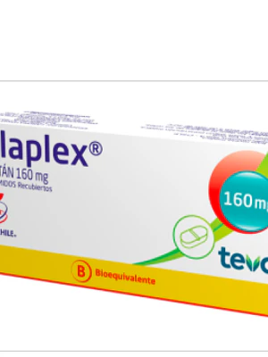 Valaplex (B) Valsartán 160 mg 30 Comprimidos.