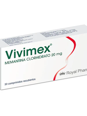 Vivimex Memantina 20 mg 30 comprimidos